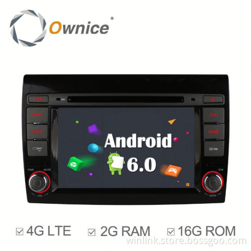 Ownice C500 Quad core 2G ram Car stereo for Fiat Bravo 2007 2008 support SWC TV TPMS DVR built in 4G LTE BT